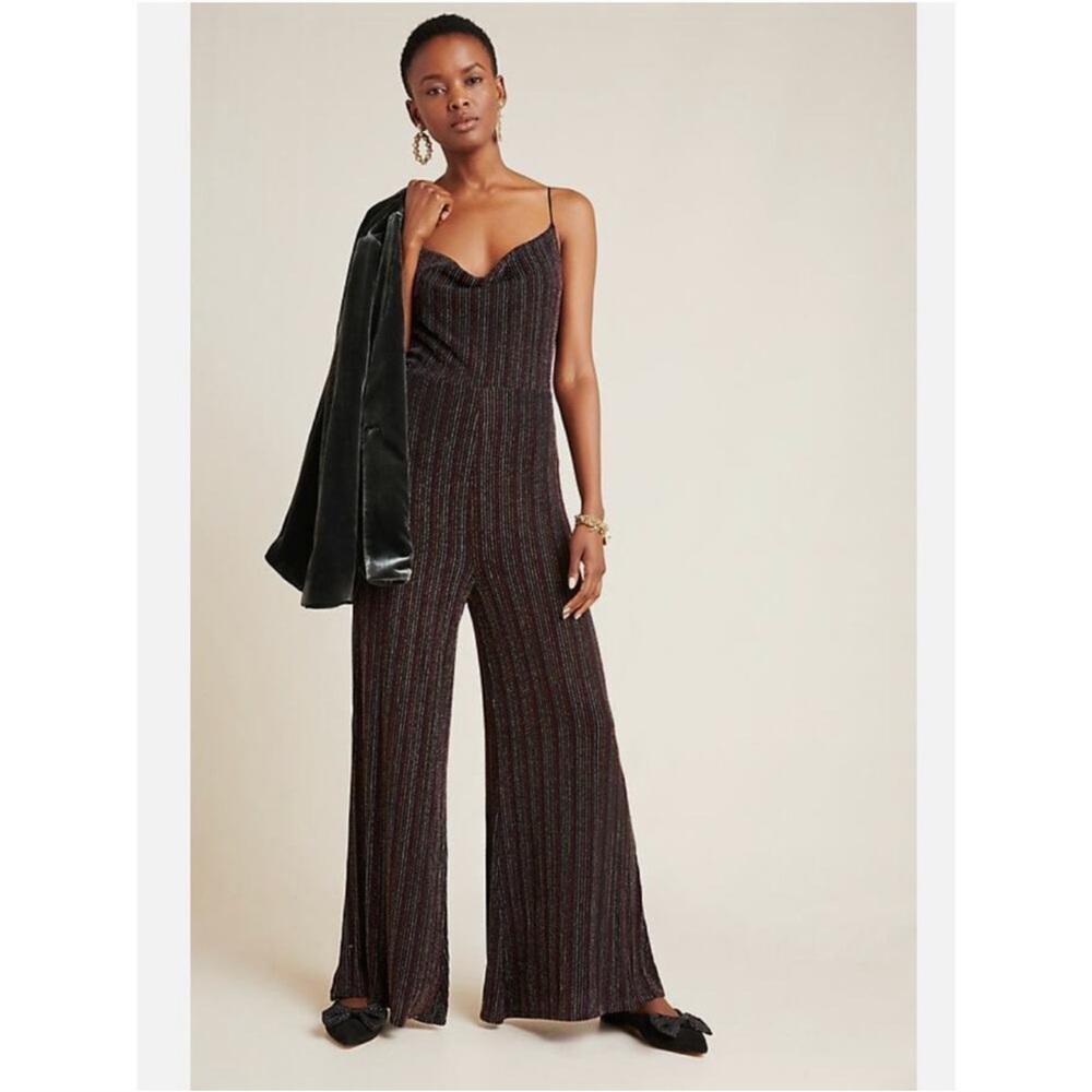Yumi Kim Etta Sequined Jumpsuit NWT Size: Small